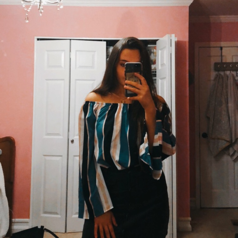 Off the shoulder top
